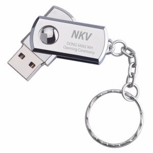 usb kim loại in khắc logo UKV 002 1