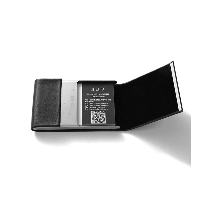 hộp đựng namecard in khắc logo