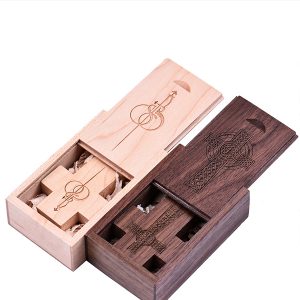 usb gỗ in khắc logo quà tặng
