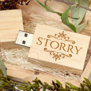 usb gỗ in khắc logo quà tặng