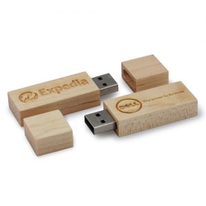 usb gỗ in khắc logo quà tặng