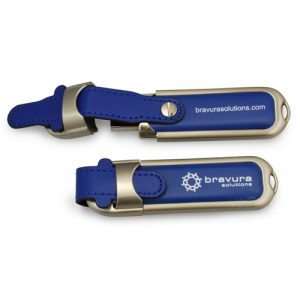 usb vỏ da in khắc logo quà tặng