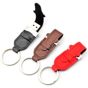 usb vỏ da in khắc logo quà tặng