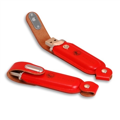 usb vỏ da in dập logo udv 009 2 usb vỏ da in khắc logo quà tặng