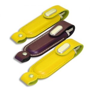 usb vỏ da in khắc logo quà tặng