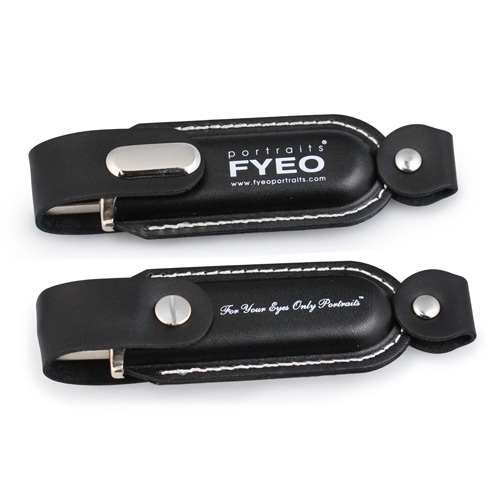 usb vỏ da in dập logo udv 009 4 usb vỏ da in khắc logo quà tặng