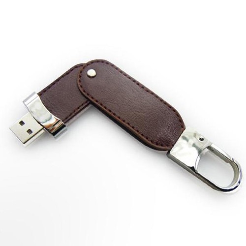 usb vỏ da in dập logo udv 010 2 usb vỏ da in khắc logo quà tặng