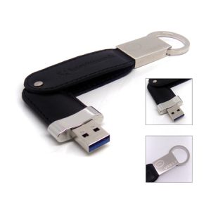 usb vỏ da in khắc logo quà tặng