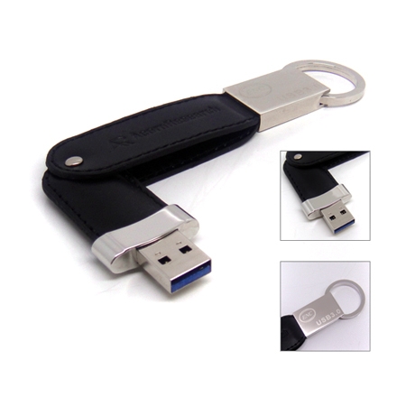 usb vỏ da in dập logo udv 010 usb vỏ da in khắc logo quà tặng