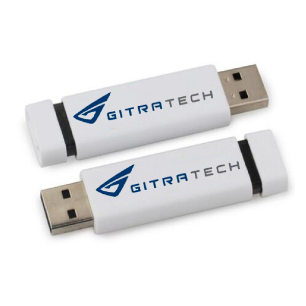 usb vỏ nhựa in khắc logo