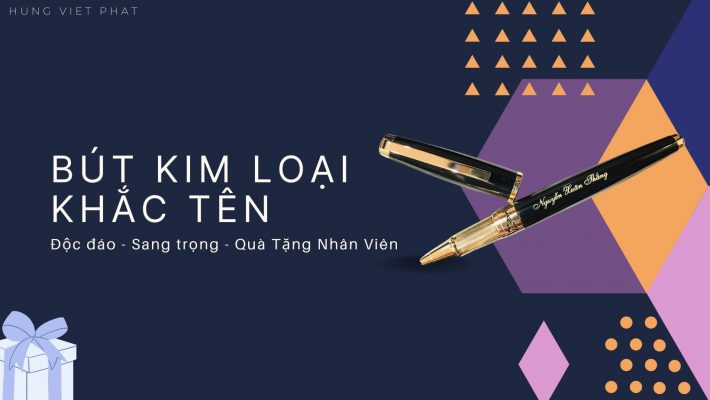 Bút Kim Loại Khắc Tên Theo Yêu Cầu